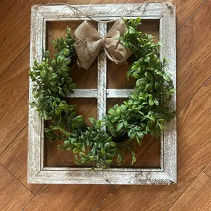 wreath picture frame