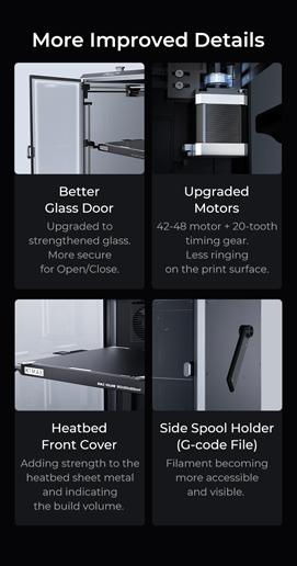 Creality K1 Max AI Fast 3D Printer with Al-assisted Carefree Printing, 600mm/s Printing Speed, 300x300x300mm Large Build Volume