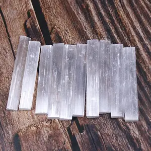 Selenite Crystal Stick Wand Bundle Selenite Crystal Stick Wand Bundle