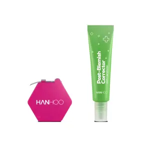 Hanhoo Midnight Rescue Kit - Post-Blemish Corrector with Calming Serum & On-the-Go Patch Dispenser for Early Signs of Acne