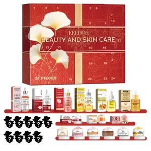 EELHOE 24 Cells Beauty Makeup Blind Box Hydrating Skin Care Moisturizing Skin Care Set 24 Cells Skin Care Blind Box Moisture Repair Deep Moisture Collagen Facial Masks firmer skin