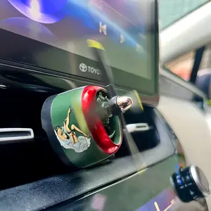 P47 Airplane Car Air Freshener Vent Clip, Rotating Propeller Aircraft Model Neutralizer, Long Lasting Car Interior Accessories, for Men, Veterans, & Aviation Enthusiasts
