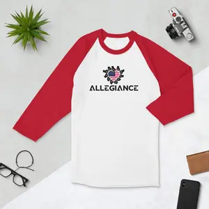 Allegiance 3/4 sleeve raglan shirt
