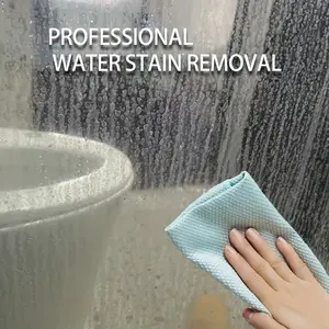 5 Pack Magic Cleaning Cloths, Remove Water Stains Glass Cloth, No Residue Window Cleaner, Easy Quick Clean for Kitchen, Car Mirrors