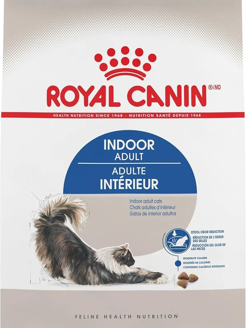 Royal Canin Feline Health Nutrition Indoor Adult Dry Cat Food, 3 lb Bag