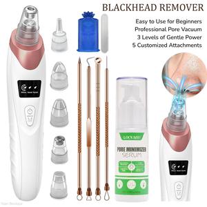 Blackhead Remover Pore Vacuum USB Rechargeable Blackhead extractor Facial Beauty Instrument Facial Beauty Facial Cleaner  Electric Acne Removal Tool