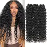 Water Wave Bundles Quick Weave Extensions Unprocessed Human Hair Weave Bundles Burmese Curly Bundles Natural Color Remy Hair Weave Extensions