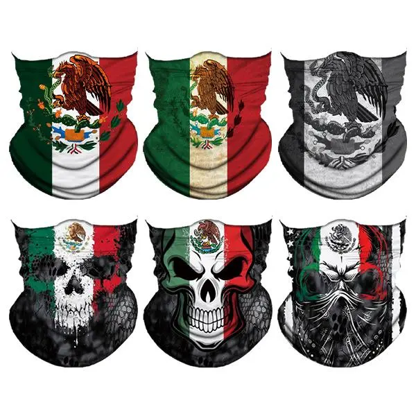 Summer UV Protection Cooling Neck Gaiter Facemask - Unisex Seamless Bandana, Balaclava, Headband, Head Wrap - Ideal for Motorcycle Riding, Biking, Outdoor Sports Headwear