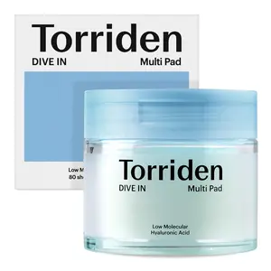 Torriden Dive In Low Molecule Hyaluronic acid Multi Pad - 160ml - 80ea