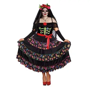 Women's Plus Size Lady of the Dead Costume