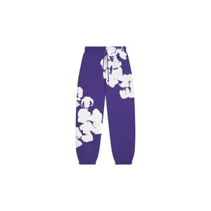Big Cotton Wreath Sweatpants "Purple" DT095