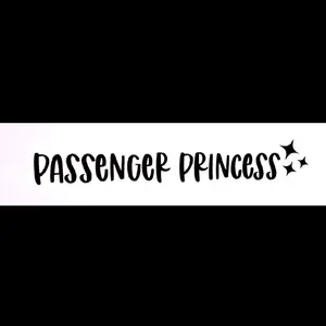 Passenger Princess Vinyl Decal