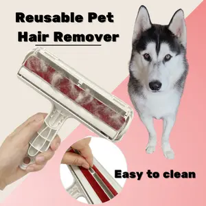 Reusable Roller Pet Hair Remover, Remover for Couch, 1 PCS Dog Hair Remover for Couch, Efficient Pet Hair Removal Tool, Reusable Dog Hair Remover for Car, Carpet Hair Removal Tool