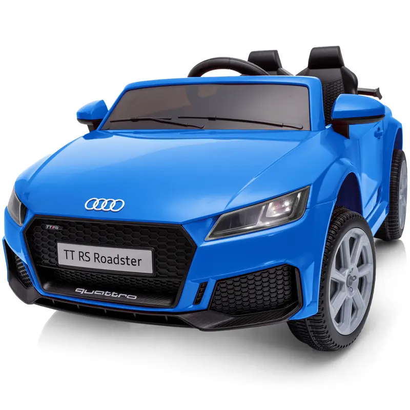 Hikiddo 24V Kids Ride on Toy Car, Licensed Audi Electric Car for Toddler with Remote Bluetooth
