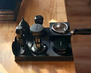 Module 58 mm Modular Espresso Station – Complete Tamp and Tool Organizer for Home Baristas (Espresso Tamp Station & Barista Organization)