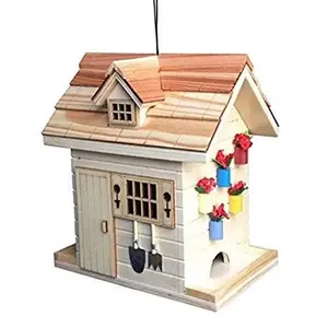 Potting Shed Bird Feeder - Natural
