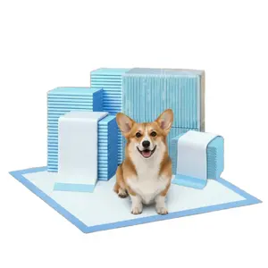 Disposable Dog Potty Pads, 5-Layer Odor Control Pet Pads for Housebreaking，Thick Absorbent Pet Training Pads, Leak-Proof Dog Pee Pads for Puppies & Dogs