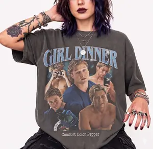 Vintage Dean Di Laurentis Shirt Girl Dinner Vintage Tee, Off Campus Elle Kennedy Merch, Booktok Bookish Shirt, Comfort Colors shirt