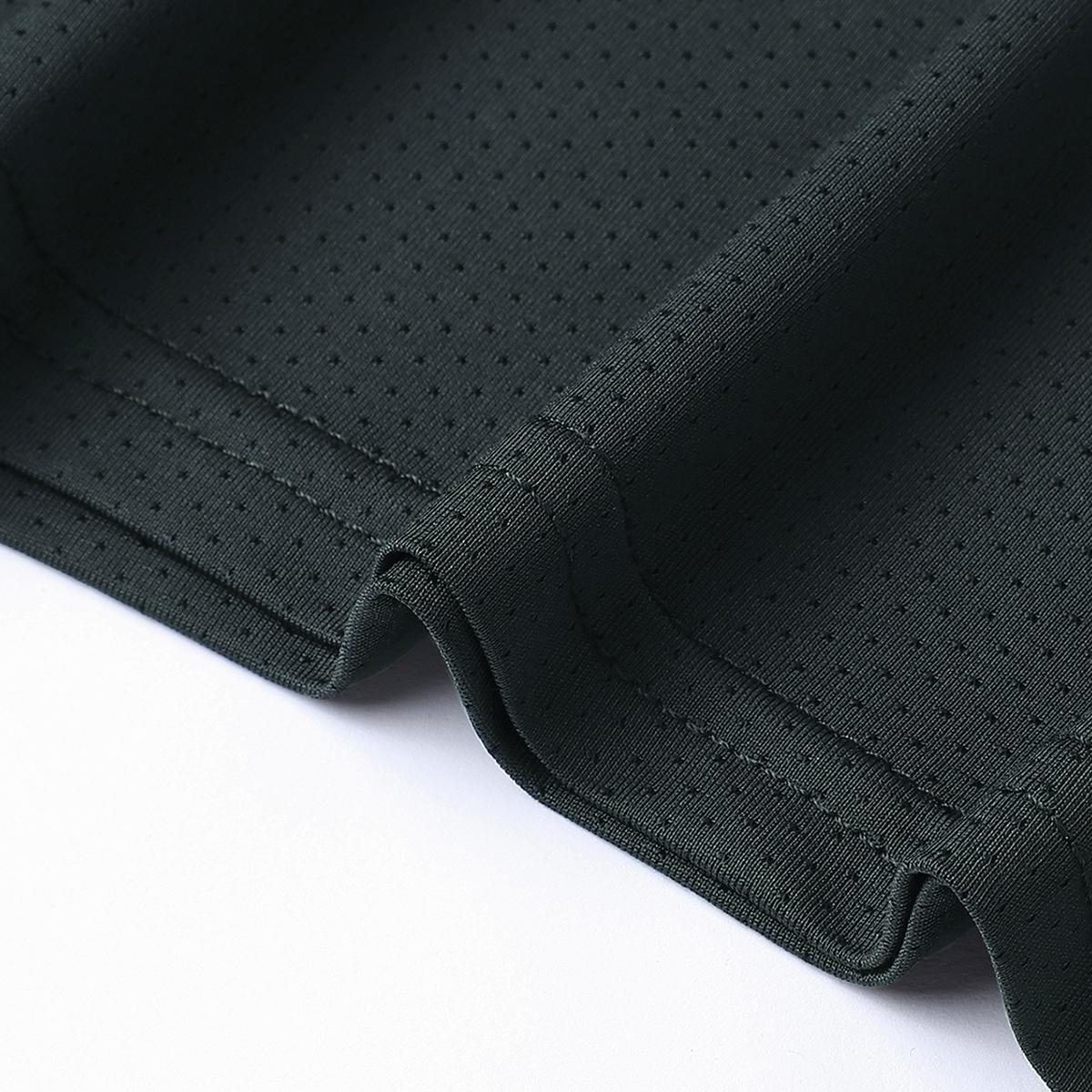 Men's Quick Dry Breathable Summer Athletic T-Shirt, Lightweight Moisture Wicking Crew Neck Short Sleeve Workout Top, Comfortable Elastic Activewear with Reflective Details, Versatile Gym Running Training Hiking & Daily Wear Tee for Men