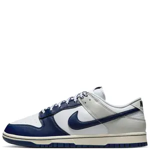 Men's Nike Dunk Low Retro White/Midnight Navy (IM2222 101)