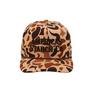 American Starch Co. Stiff-it, Camouflage Baseball Cap with Embroidered Logos