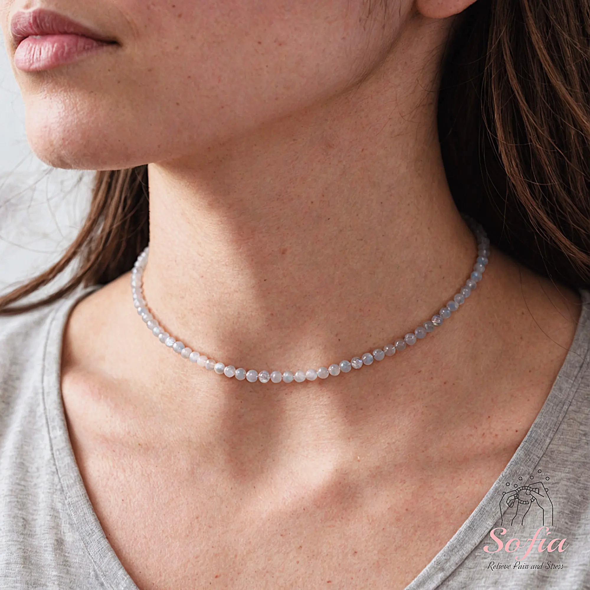 Moonstone (smooth beads)