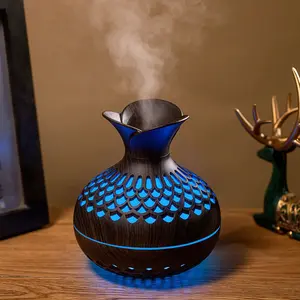 1 PC Flower humidifier Home Silent Bedroom Automatic Spray, Colorful Atmosphere Light, Essential Oil Addition, Aromatherapy Humidifier, Remote Control Mist Maker, Noiseless Humidifier