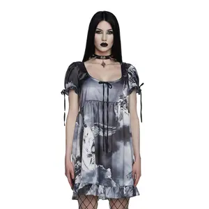 Revenant Faces Babydoll Dress