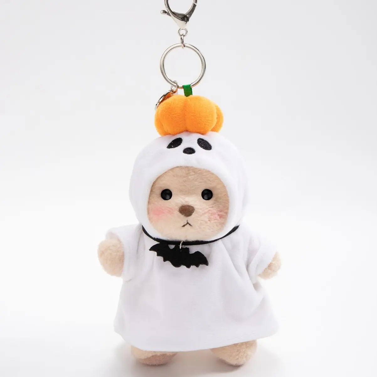 Getahug Halloween Boo Ghost Mini Bear Keychain | 5.9 Inches Pendant Keychain Bag Charm Gift (Pre-sale)