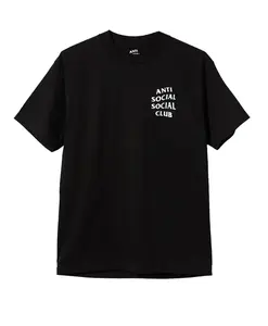 Anti Social Club Shirt Cotton Black