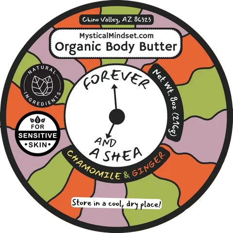 Forever & A Shea Whole body butter Organic Hydrating Body Care Lotions Moisturizer Chamomile