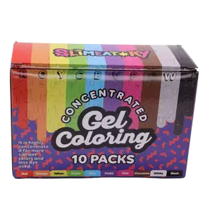 Gel Coloring 10 Color Pack