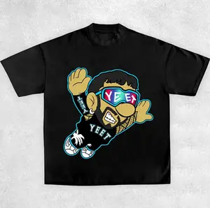 JEY USO-YEET TEE, Kids Adult Wrestling Tee, WWE Graphic Tee, 2025 Wrestler T-Shirt, Sports Shirt, Vintage Wresting Shirt, Wrestling Fan Gift, Casual Short Sleeve T-Shirt for Men and Women - Soft Cotton Comfortable Everyday Wear