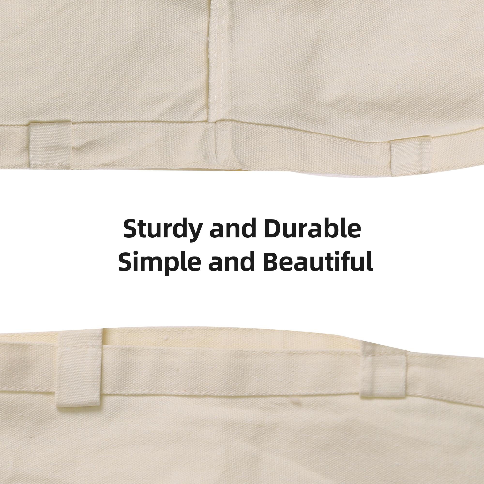 Reusable eco-friendly sturdy durable canvas bag, suitable for shopping, workouts, travel, camping, and everyday outings