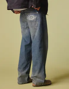 DICKIES Hilham Mens Baggy Embroidered Jeans