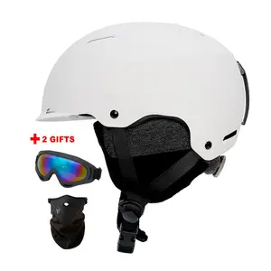 Winter Ski Helmet for Adults, PC+eps Material, Warm and Safe Snowboarding Helmet, Includes Face Mask, Mountain Skiing Protection Gear