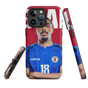 Haiti Flag iPhone Tough Case