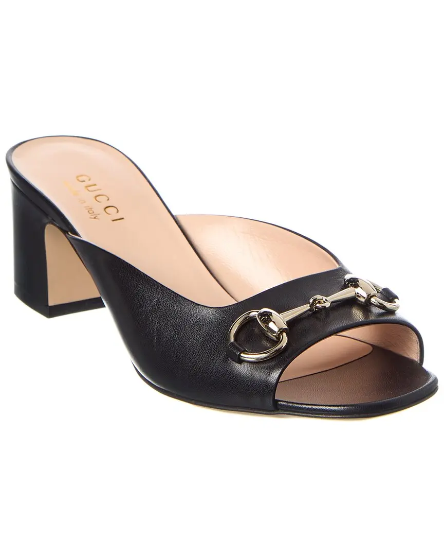 Gucci Horsebit Leather Sandal
