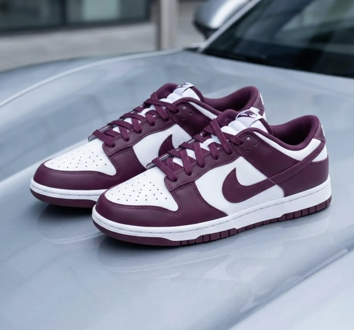 Nike Dunk Low White Viotech DV0833-107 Mens Fashion Sneakers 