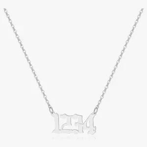 1234 Angel Number Necklace