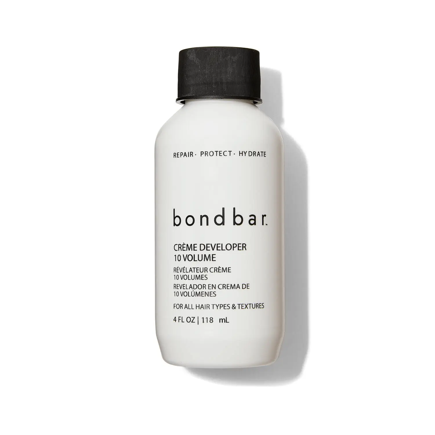 Bondbar 10 Volume Cream Developer for Hair Color Dye - 4oz Vegan, Cruelty-Free Bond Building Haircare for Adults, Moisturizing, Repairing, Paraben-Free, Color Protection, All Hair Types
