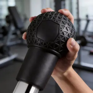 Barbell landing training device, 360° rotatable training base, suitable for 2-inch specification Olympic barbells, for muscle growth and fitness training. Suitable for home gym fitness equipment.