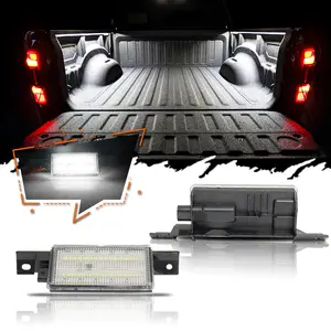 2pcs 60-SMD LED Truck Cargo Bed Lights Lamps For Chevrolet Silverado For GMC Sierra 1500 2500 3500 LD HD , Replace OEM # 23145347 23295943