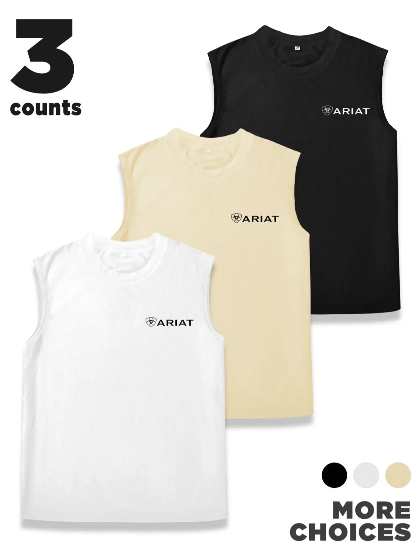 Men's Bull Head Graphic Print Tank Top, Regular Fit Casual Round Neck Sleeveless Top for Summer, Men's Top for Daily Wear, Casual Basic Tanks, Vest Tee, Menswear