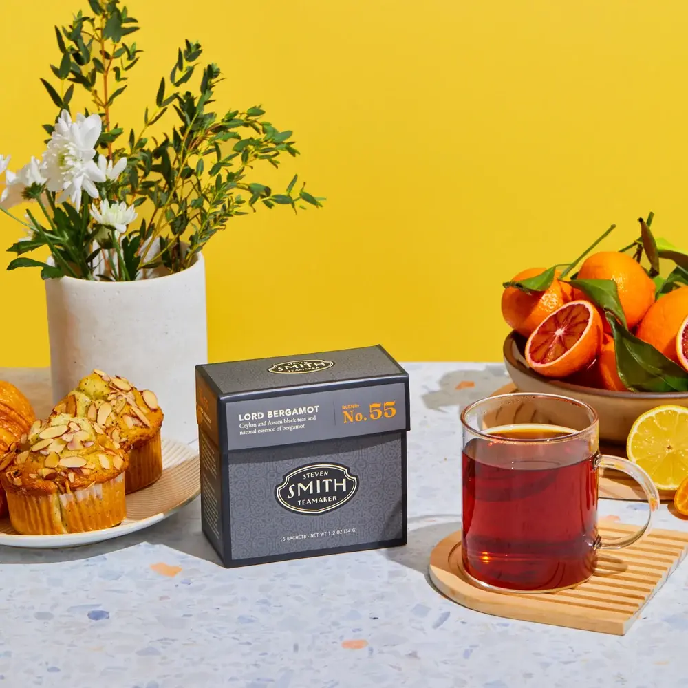 Smith Teamaker Lord Bergamot No. 55 Earl Grey Black Tea | 1 Carton, 15 Sachets