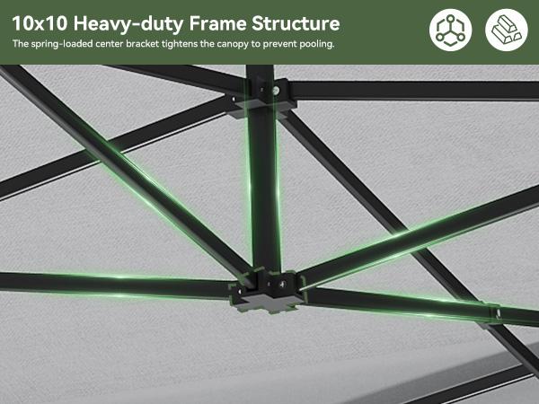 Aoxun 10x10 FT Instant Setup Pop Up Canopy Tent, Adjustable Height Outdoor Shelter, UPF50+ Waterproof 420D Oxford Fabric, Removable Sidewalls & Wheeled Bag for Patio Market, Square Aoxun 10x10 FT Instant Setup Pop Up Canopy Tent, Adjustable Height Outdoor Shelter, UPF50+ Waterproof 420D Oxford Fabric, Removable Sidewalls & Wheeled Bag for Patio Market, Square