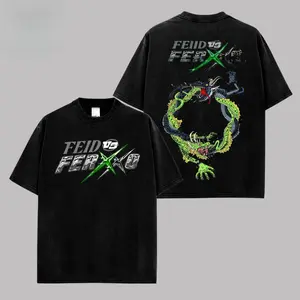 Feid Ferxxo V7 Style T-Shirt - Tour Commemorative Edition.A high-quality, heavyweight, pure cotton unisex tee featuring a trendy graphic design and a distinct streetwear aesthetic.