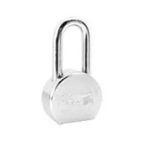 Master Lock  Shackle Ka Chrome Plated Steel - 2 In.
