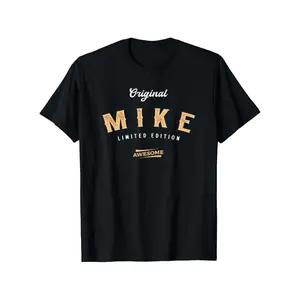 Mike Limited Edition T-Shirt for Men and Women - 100% Cotton, Original Mike Design, Awesome Print, Short Sleeve, Crew Neck, All-Season Wear, Sizes S-XXXL