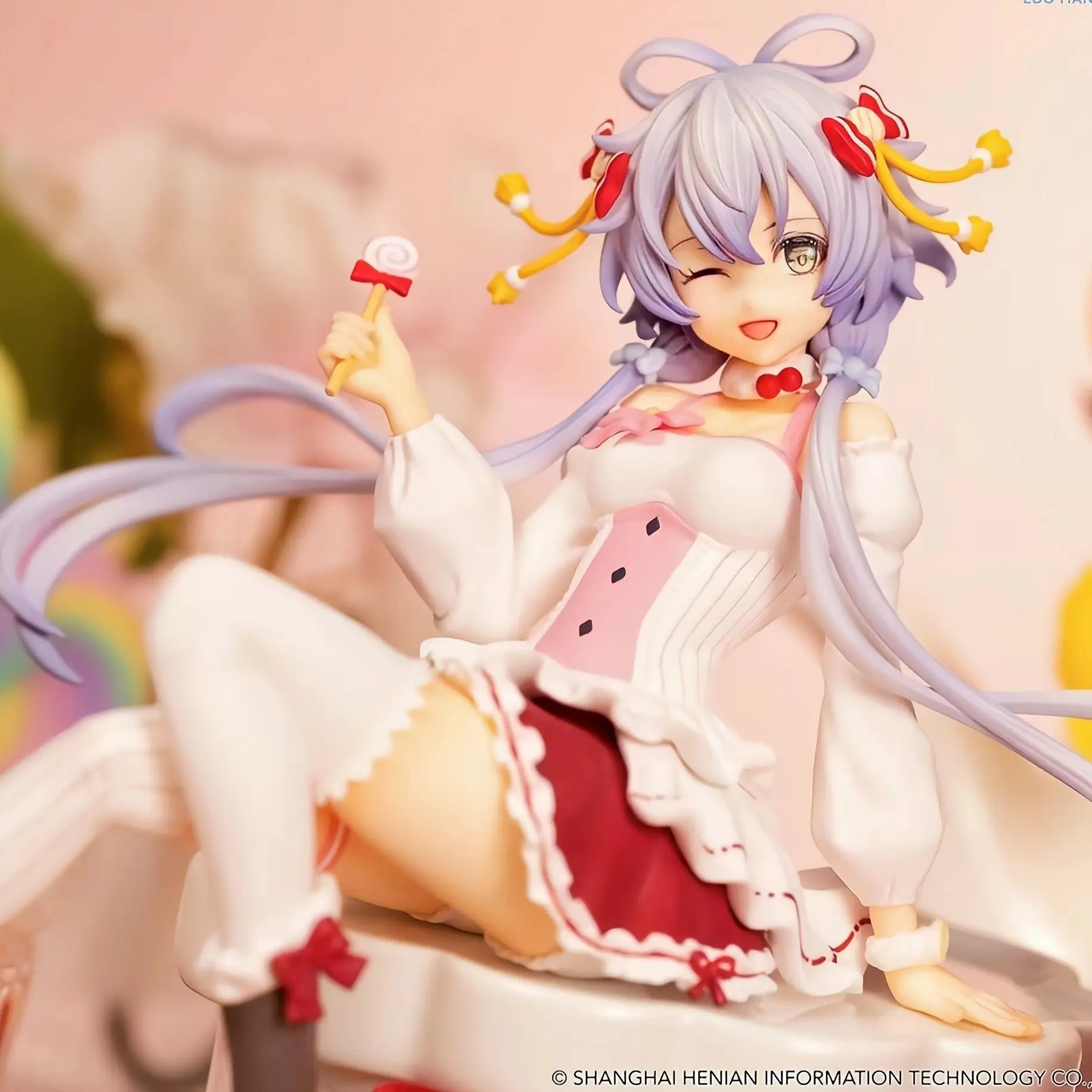 Anime figurine Luo Tianyi figurine, candy Luo Tianyi pressed instant noodles, two-dimensional beautiful girl desktop ornament toy gift
